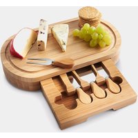 Bamboo Cheese Board Set