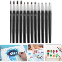 30-Piece Fine Detail Paint Brush Set