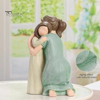 Mother Daughter Embrace Figurine