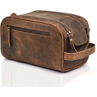 Buffalo Leather Toiletry Bag