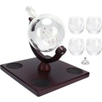 Whiskey Globe Decanter Set