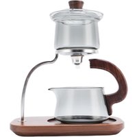 Magnetic Separation Glass Tea Set