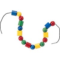 Jumbo Wooden Threading Beads