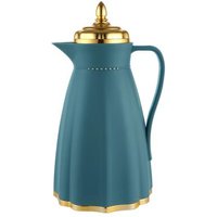Double-Walled Glass Vacuum Flask with Tea Infuser