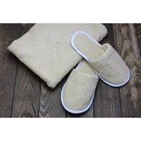 Cotton Terry Towelling Slippers